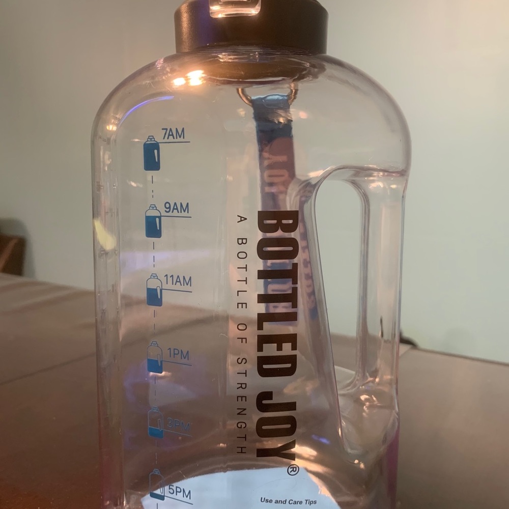 Motivational water jug